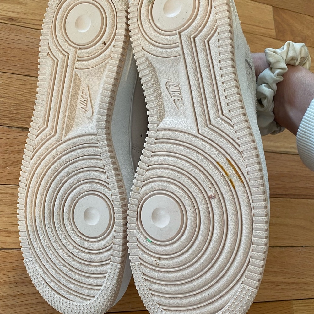Nike Air Force ones.  Women’s size 8 - Picture 4 of 5
